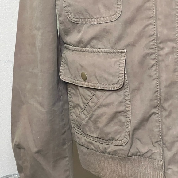 J.Crew Canvas Bomber Style jacket - Picture 3 of 4